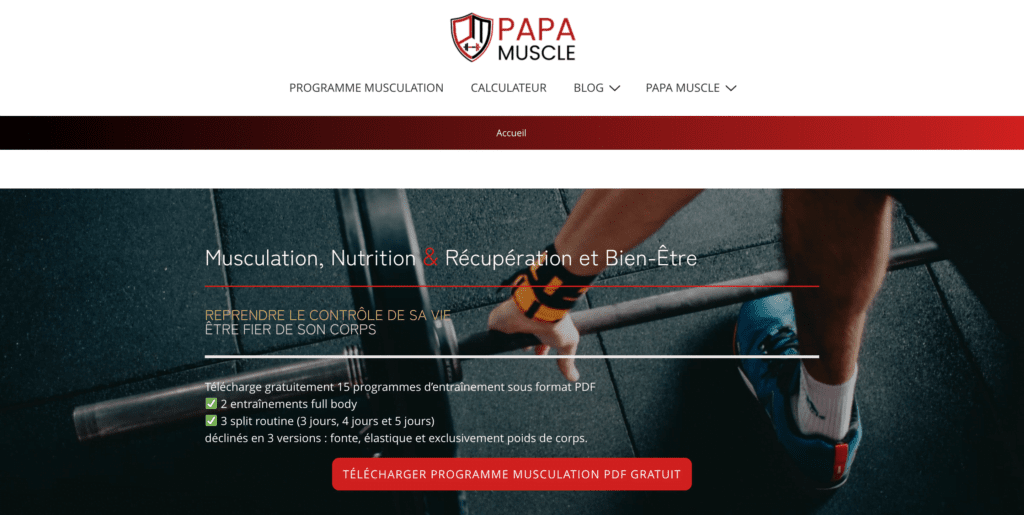 Les 8 sites de musculation et de fitness à connaître absolument pour ta progression 7 image 1 - Les 8 sites de musculation et de fitness à connaître absolument pour ta progression - mars 12, 2025 - Objectif Musculation - site muscu